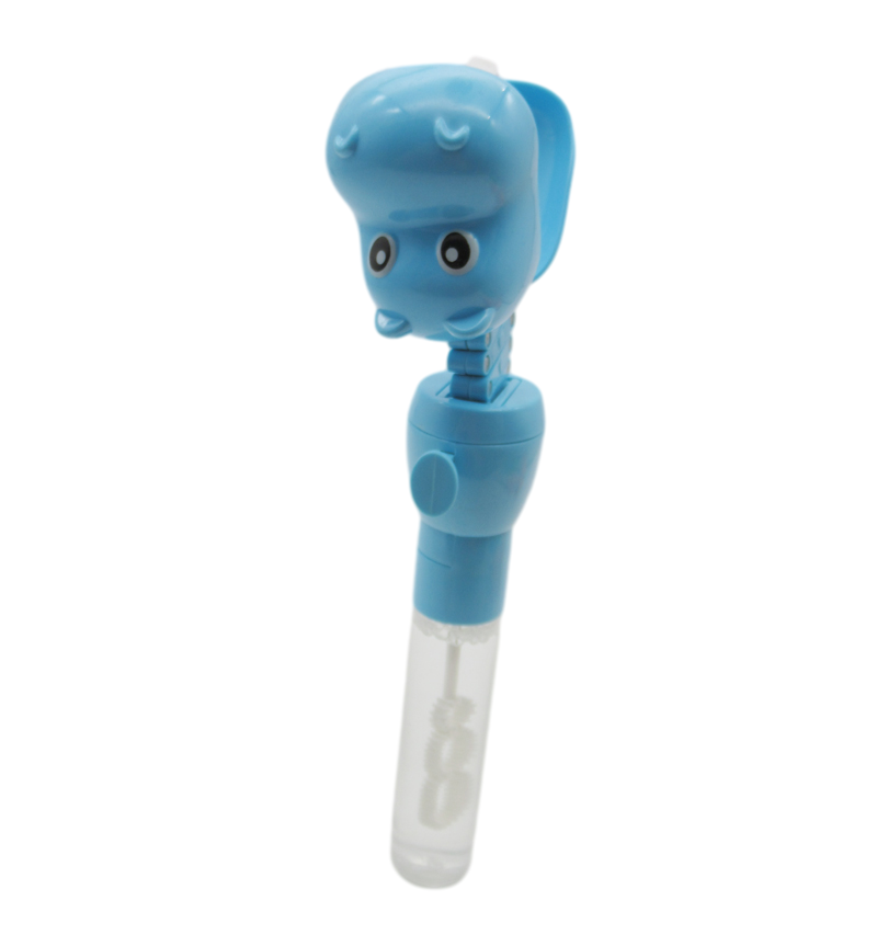 bubble toy with hippo grabber